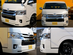 ハイエースワゴンワゴン　GL　１０人乗り　ホワイト