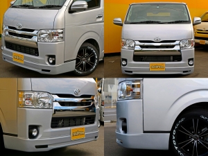 ハイエースバンバン　４ナンバー　パール　ＴＲＨ200