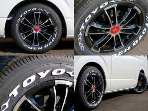 ハイエースバンバン　４ナンバー　パール　ＴＲＨ200