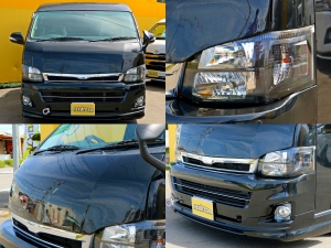 ハイエースワゴンワゴン　ＧＬ　ブラック　１０人乗り
