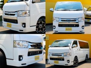 ハイエースバンバン　４ナンバー　ベッド　スーパーＧＬ
