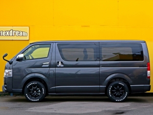ハイエースバンバン　４ナンバー　ベッド　スーパーＧＬ