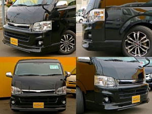 ハイエースワゴンワゴン　ＧＬ　ブラック　１０人乗り