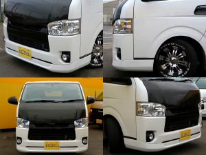 ハイエースバンバン　４ナンバー　ベッド　スーパーＧＬ