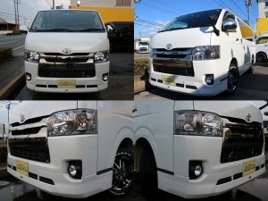 ハイエースバンバン　４ナンバー　ベッド　スーパーＧＬ　４WD