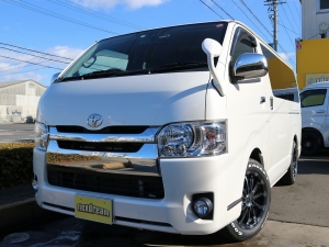 ハイエースバンバン　４ナンバー　ベッド　スーパーＧＬ　４WD