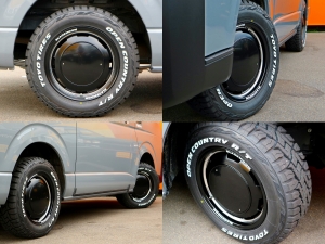 ハイエースバンアウトドア　キャンプ　車中泊　バンライフ　１BOX　ベッド　キャンピングカー