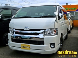 ハイエースワゴンアウトドア　キャンプ　車中泊　バンライフ　１BOX　ベッド　キャンピングカー