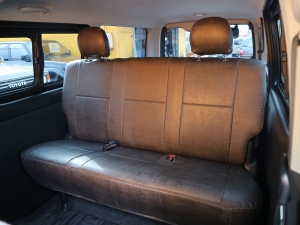 ハイエースバンアウトドア　キャンプ　車中泊　バンライフ　１BOX　ベッド　キャンピングカー