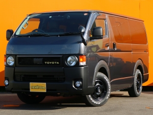 ハイエースバンアウトドア　キャンプ　車中泊　バンライフ　１BOX　ベッド　キャンピングカー