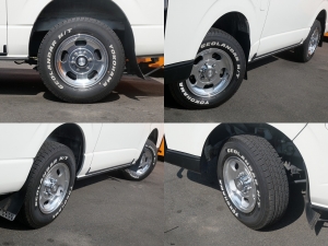 ハイエースバンキャンプ　車中泊　アウトドア　レジャー　内装架装