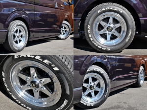 ハイエースバンローダウン　車中泊　ベッドキット