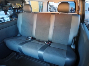 ハイエースバンアウトドア　キャンプ　車中泊　バンライフ　１BOX　ベッド　キャンピングカー