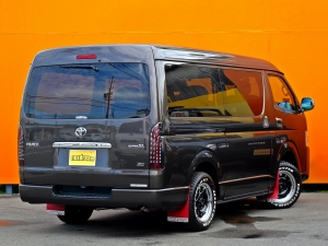 ハイエースバンアウトドア　キャンプ　車中泊　ベッドキット