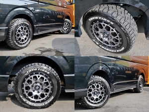 ハイエースバンアウトドア　車中泊　ベッドキット