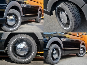ハイエースバン丸目フェイス　車中泊　アウトドア
