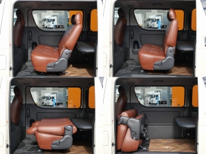 ハイエースバンバンパープロテクター　車中泊　ベッドキット