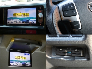 ハイエースワゴンflexdreamライトキャンピングカー　内装架装カスタム済み車