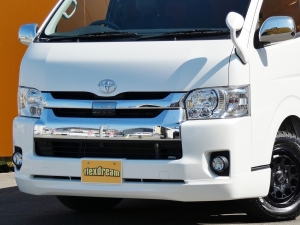 ハイエースワゴンflexdreamライトキャンピングカー　内装架装カスタム済み車