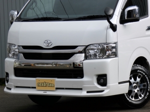 ハイエースバンワイドS-GL　カスタム　ベッドキット付き　車中泊