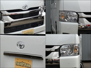 ハイエースバンワイドS-GL　カスタム　ベッドキット付き　車中泊