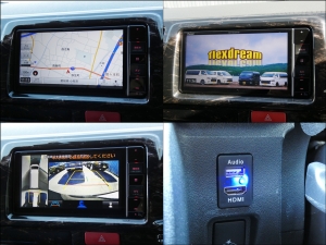 ハイエースバンS-GLダークプライム　カスタム　ベッドキット　車中泊