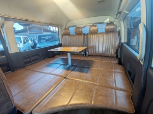 ハイエースワゴンBD-BOX　W00　ベッド付　床　車中泊