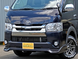ハイエースバンS-GLダークプライム　ディーゼル4WD　ベッドキット