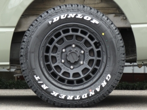 ハイエースバンハイエース　S-GL　FD-classic丸目カスタム　アースカラー塗装