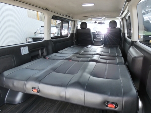 ハイエースバンflexdreamライトキャンピングカー　旧FD-BOX5　4ナンバー8人乗り