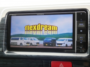 ハイエースバンflexdreamライトキャンピングカー　旧FD-BOX5　4ナンバー8人乗り