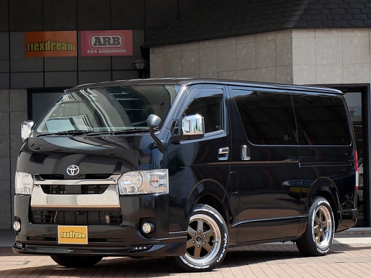 ハイエースＶディーゼル4WD　モデリスタFスポイラー