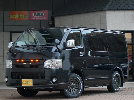 ハイエースＶディーゼル4WD　キャンピング登録　フルフラット