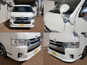 ハイエースワゴンワゴンGL　4WD　ベッドキット　車中泊　ライトカスタム