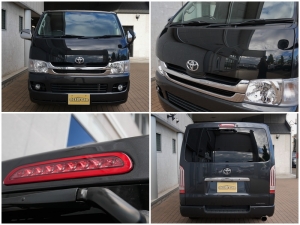 ハイエースバン下取り直販車　カスタム多数　