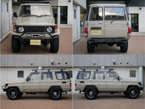 ランクル７０ZX　ナローボディ　ARB4x4ルーフラック