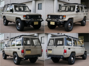 ランクル７０ZX　ナローボディ　ARB4x4ルーフラック