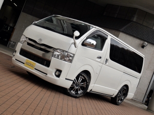 ハイエースバンアウトドア　キャンプ　ディーゼル四駆