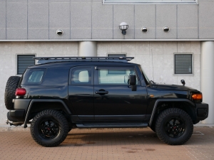 ＦＪクルーザーALLブラックカスタム　ARBラック　TRDホイール