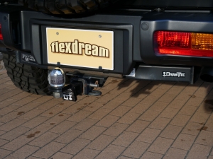 ＦＪクルーザーALLブラックカスタム　ARBラック　TRDホイール