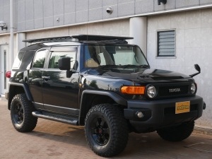 ＦＪクルーザーALLブラックカスタム　ARBラック　TRDホイール
