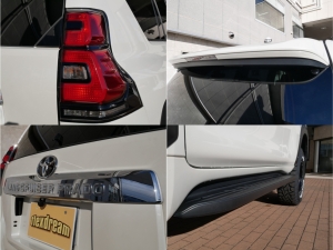 ランクルプラド現行型中古車　1オーナー　7人乗