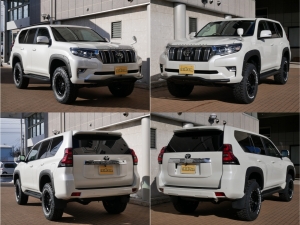 ランクルプラド現行型中古車　1オーナー　7人乗