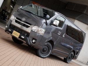ハイエースバン車中泊　ベッドキット　人気のチョイアゲ仕様