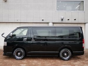 ハイエースバンディーゼル4WD　ローダウン仕様　カロッツェリアナビ