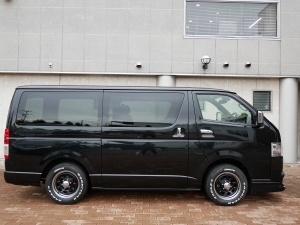 ハイエースバンディーゼル4WD　ローダウン仕様　カロッツェリアナビ