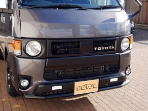 ハイエースバンディーゼル4WD　丸目FD-classic　カロッツェリア