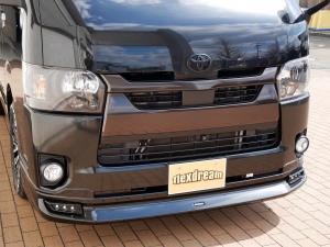 ハイエースバンディーゼル4WD　モデリスタFスポイラー