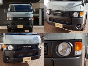 ハイエースバンディーゼル4WD　丸目FD-classic　ベッドキット