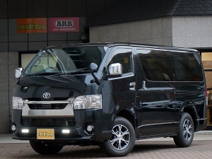 ハイエースバンディーゼル4WD　ターボ　ナビ付き